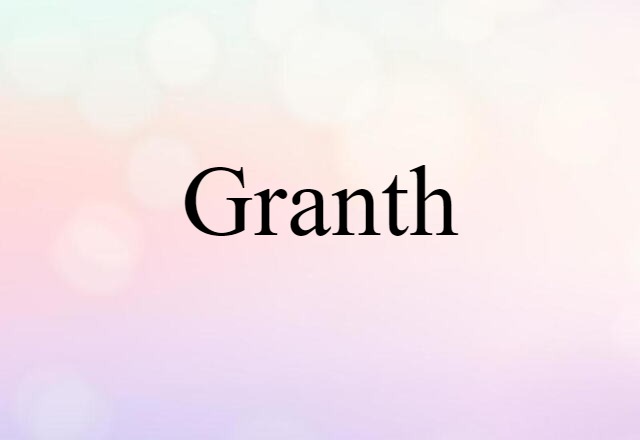 Granth