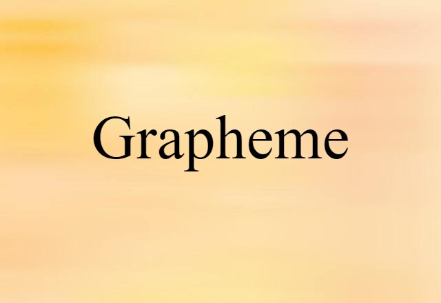 grapheme