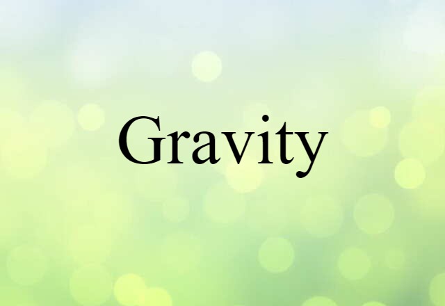 gravity