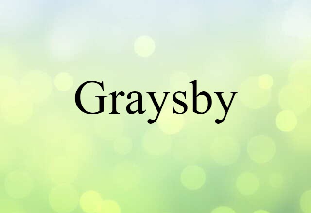 graysby