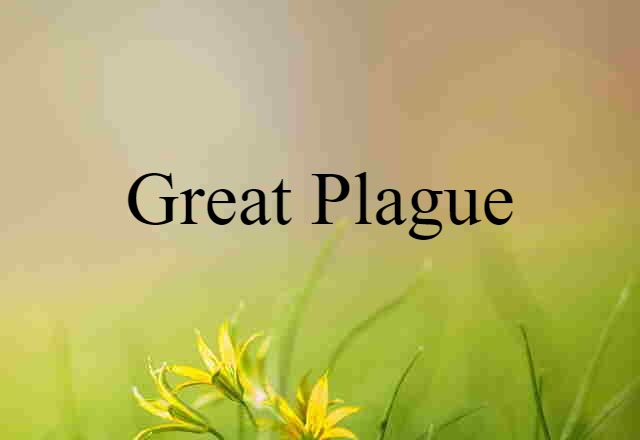 Great Plague