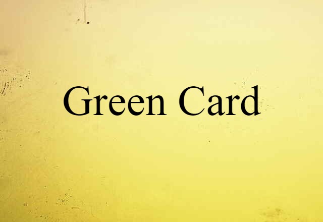 green card