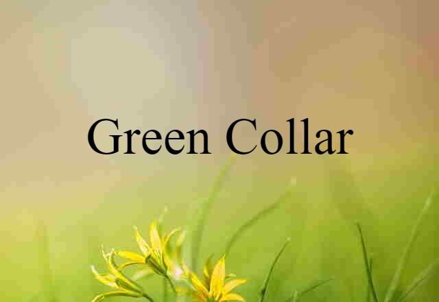 green-collar