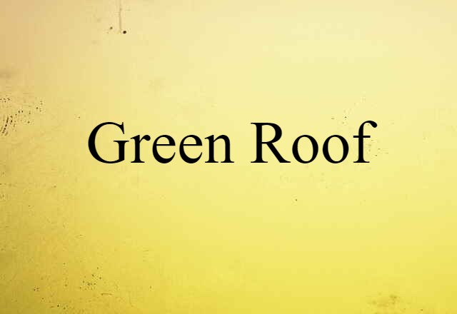 green roof