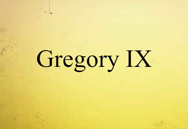 Gregory IX