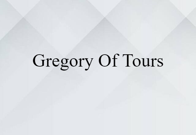 Gregory of Tours