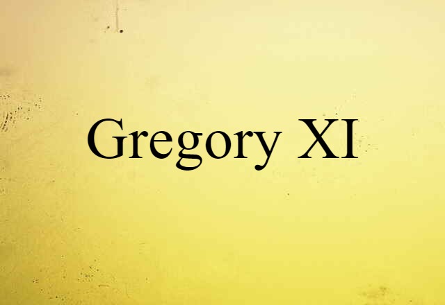 Gregory XI