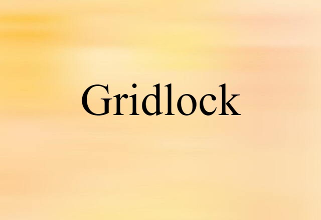 gridlock