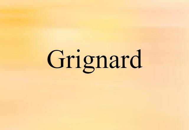 Grignard