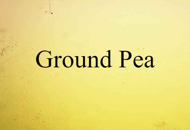 ground pea