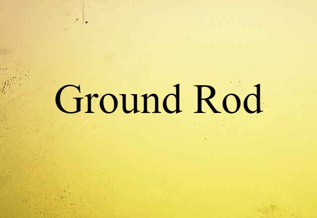 ground rod