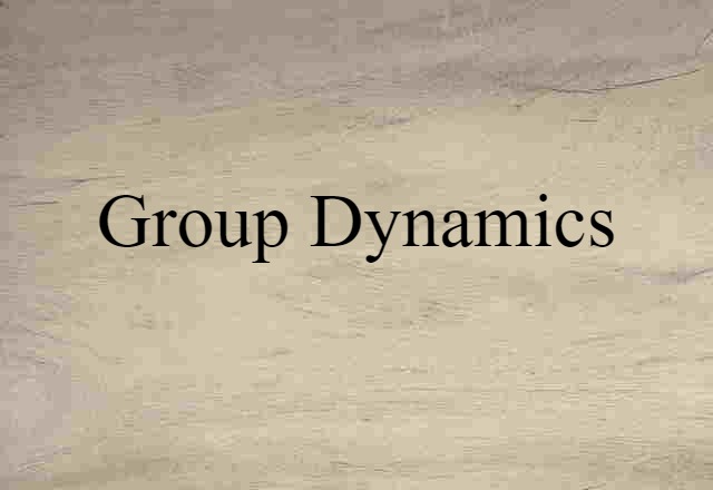 group dynamics