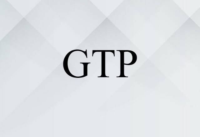 GTP (noun) Definition, Meaning & Examples