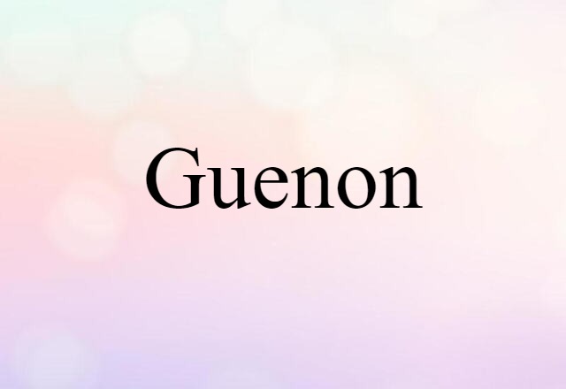 guenon