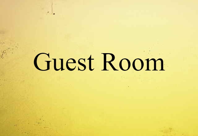 guest room