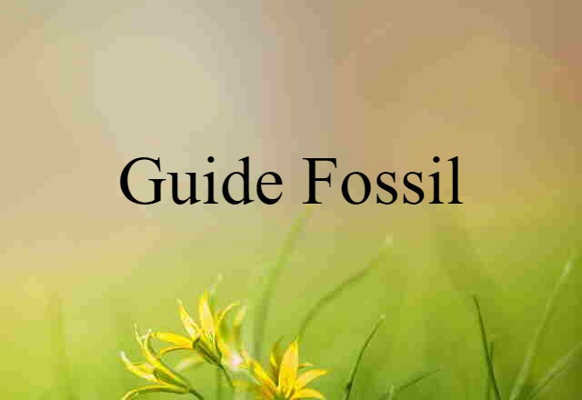 guide fossil