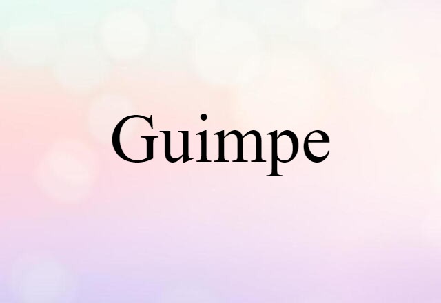 guimpe