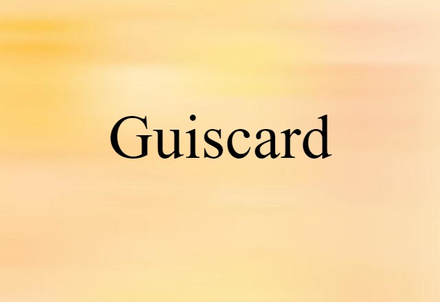 Guiscard