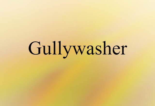 gullywasher