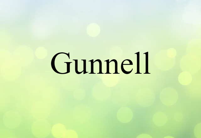 Gunnell