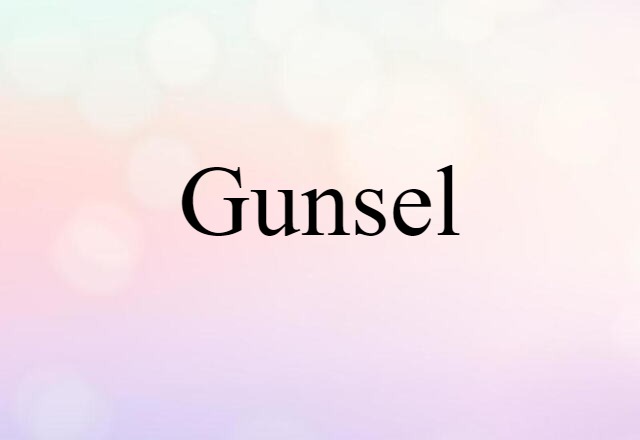 gunsel