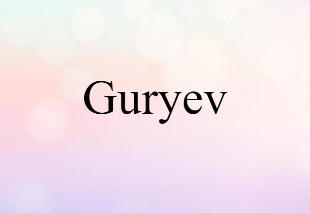 Guryev