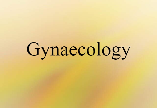 gynaecology