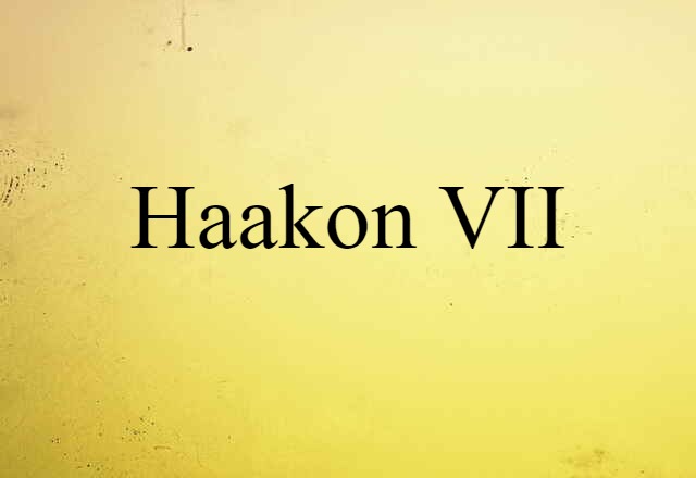 Haakon VII