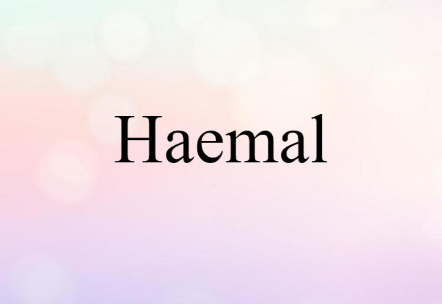 haemal