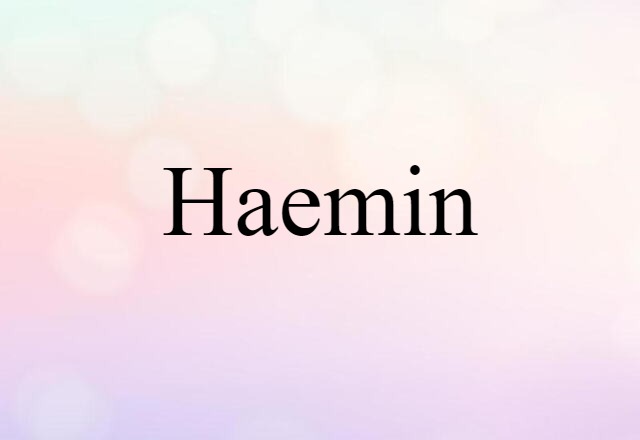 haemin