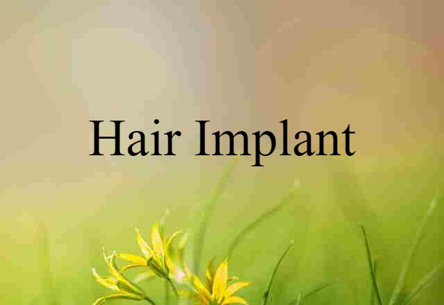 hair implant