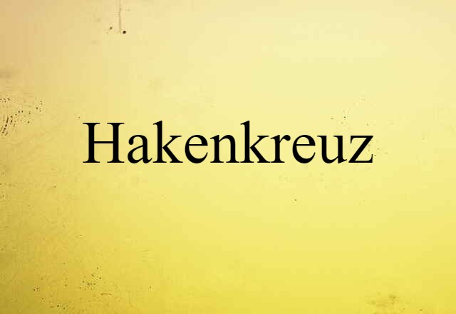 Hakenkreuz