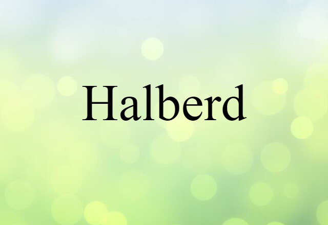 halberd