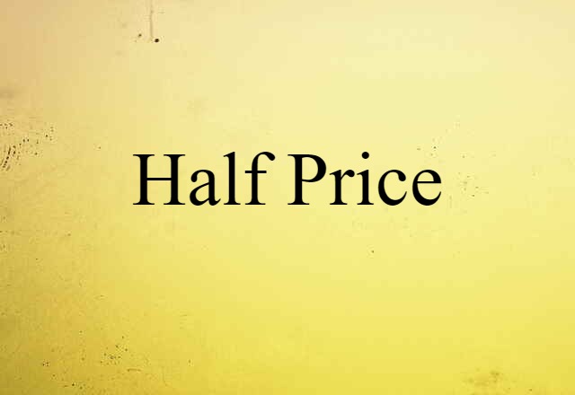 half price