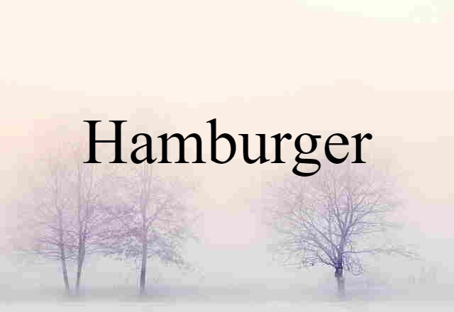 hamburger