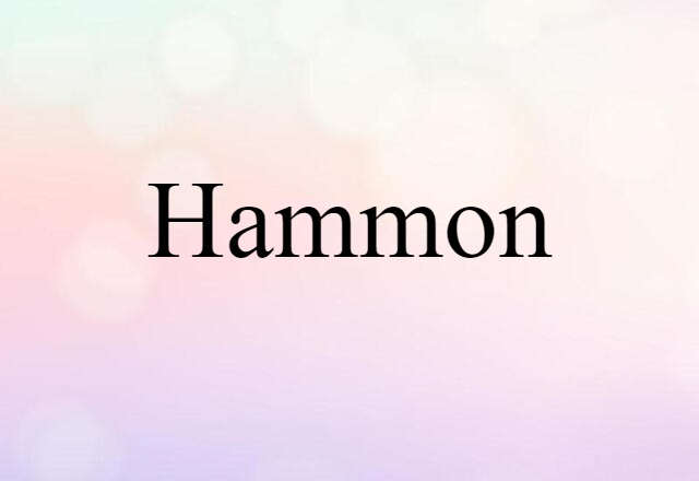 Hammon