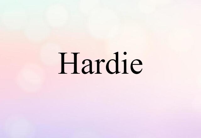 Hardie