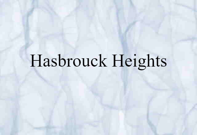 Hasbrouck Heights