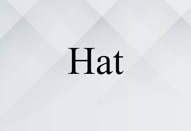 hat