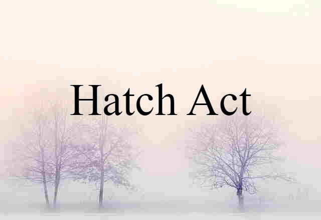 Hatch Act