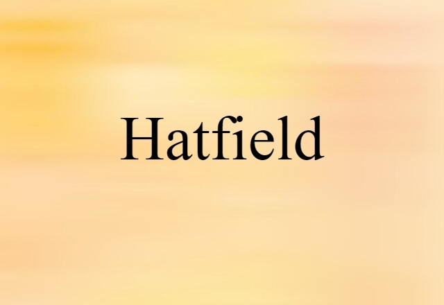 Hatfield