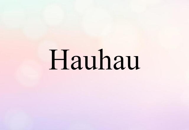 Hauhau