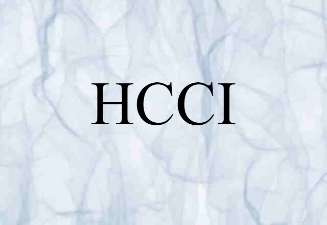 HCCI