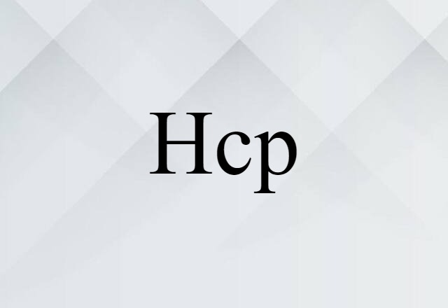 hcp