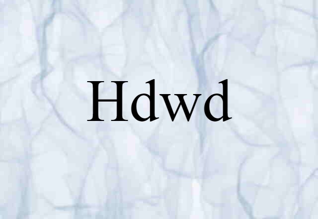 hdwd