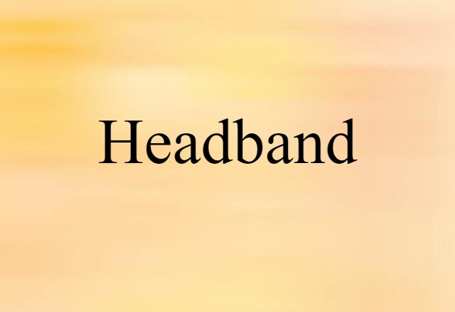 headband