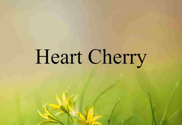 heart cherry