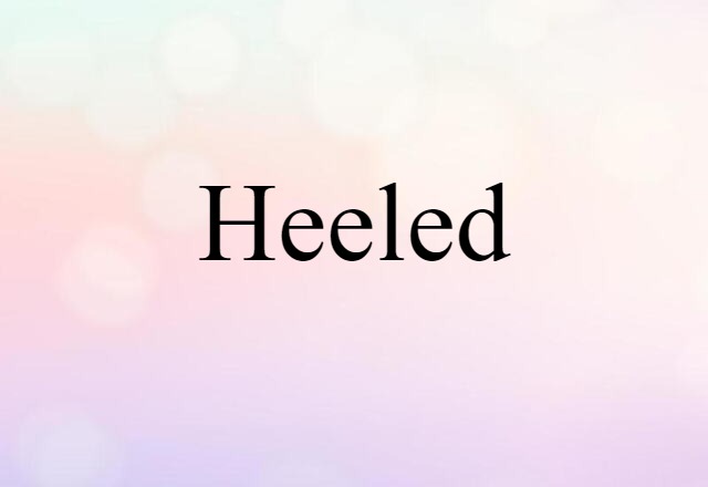 heeled