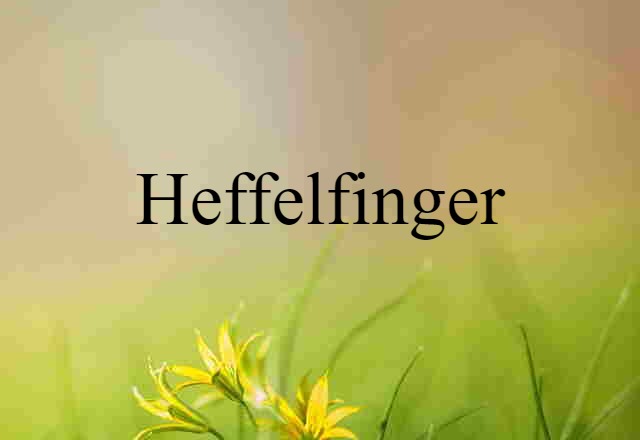 Heffelfinger