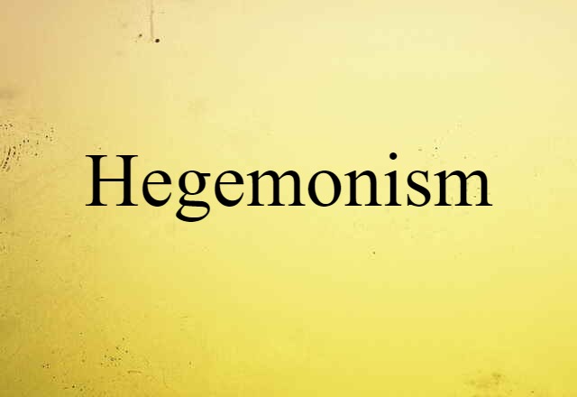 hegemonism